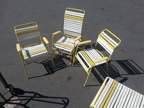 1970's fabric lounge chair with metal frame|70s Metal Chairs .